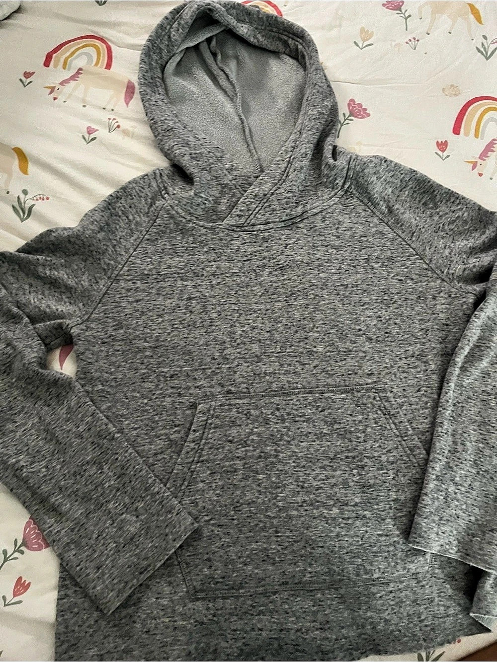 UGG Classic Hoodie Gray Pullover Hoodie Size Small